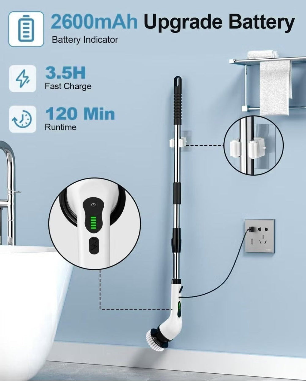 PERFECT FOR BATHROOM CLEANING